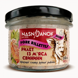 Рилет з м'яса Свинин...